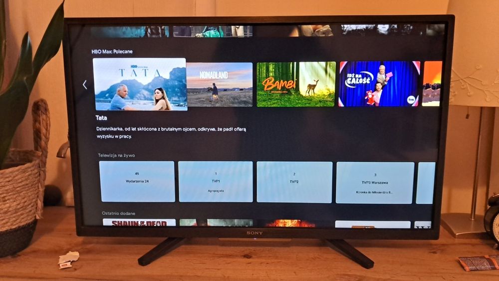 Telewizor Sony KD-32W800P1 32" LED HD Ready Android TV DVB-T2