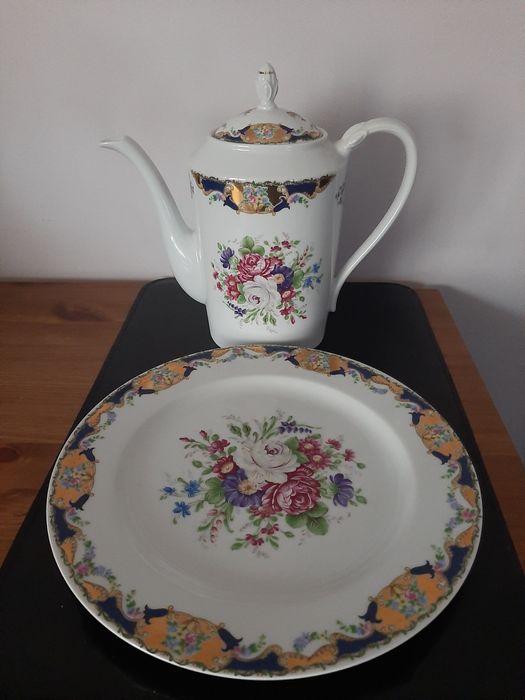 Caneca Siemens bule e prato limoges vizavi