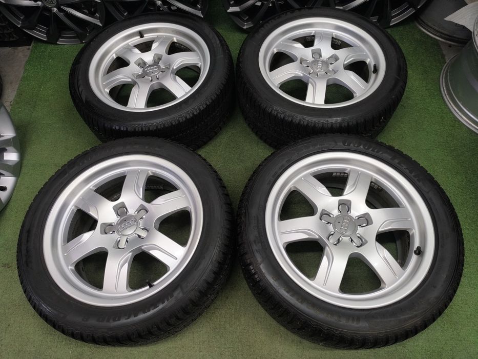 Koła 17" felgi 5x112 et28 opony 225/50/17 Audi a5 a4 b6 b7 b8 a6 c6 c7