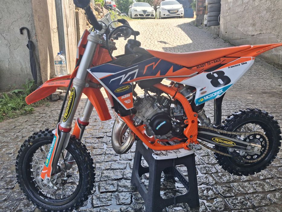 KTM 50 SX 2024, como nova