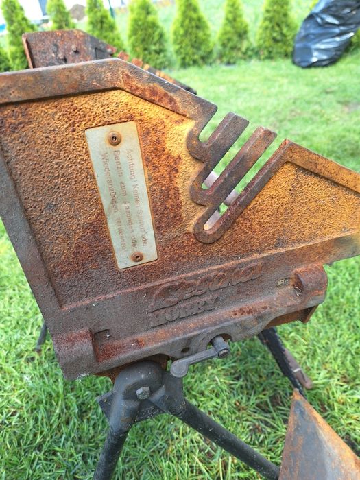 Grill węglowy zabytek poniemiecki PRL