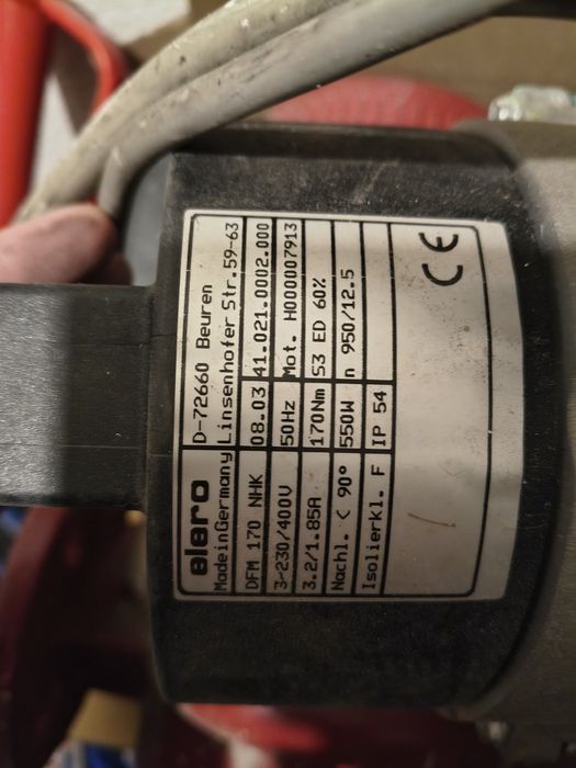 Napęd elero model DFM 170 NHK