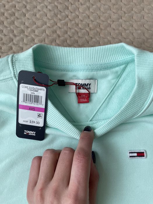 Новый свитшот Tommy Hilfiger p XXS