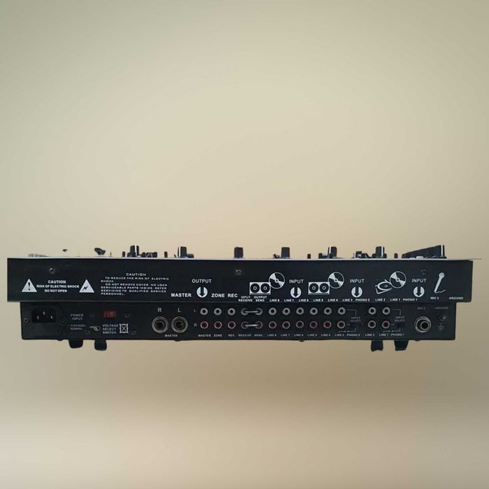 Stereo Mixer / DJ Mixer Acustica DJ11 para som ambiente e eventos