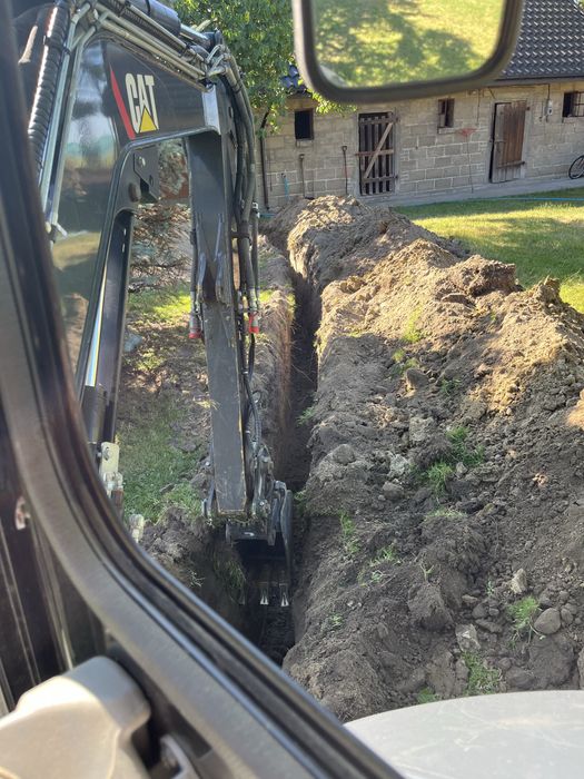 Usługi Koparką 3.5T + Wywrotka z HDS