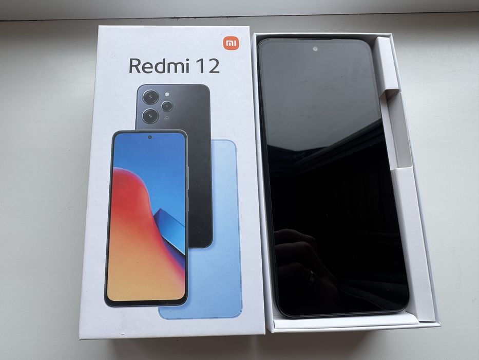 Redmi 12 (8/128GB) Midnight Black + Крутий чохол у подарунок!