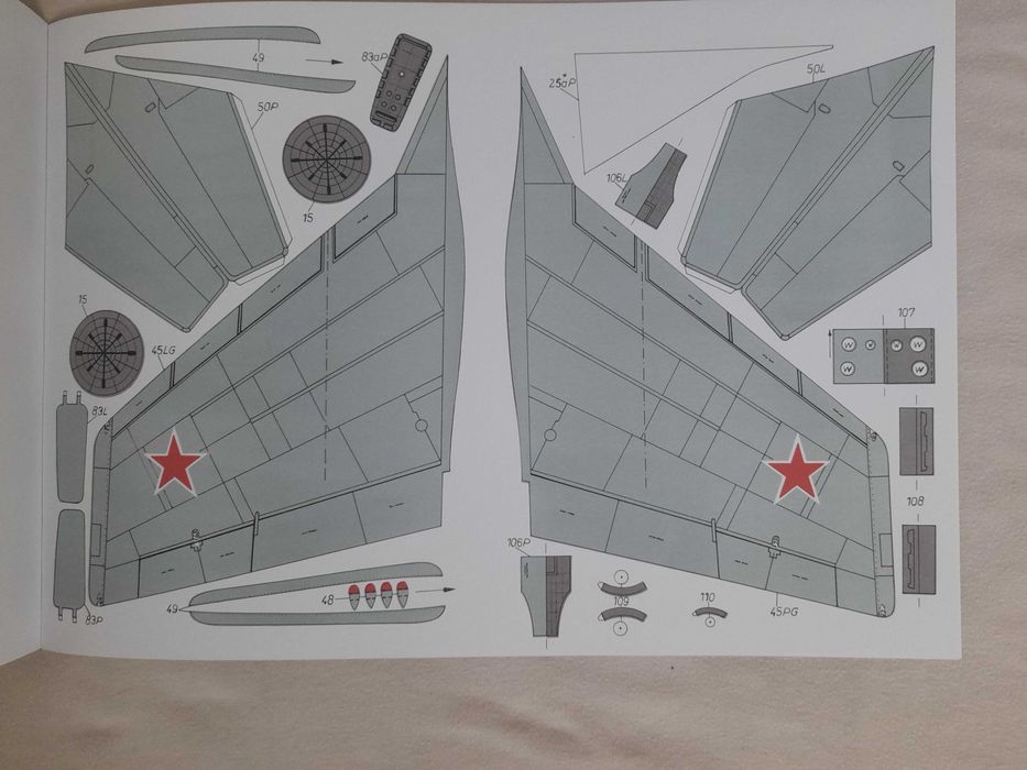 Reprint: Samolot myśliwski MiG-31 Foxhound, 1:33, wyd. Hobby Model, stan bardzo dobry