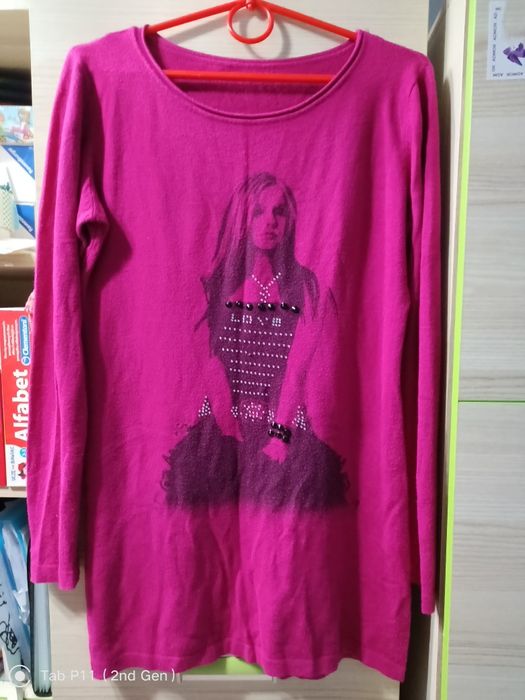 Sweter tunika rozmiar M