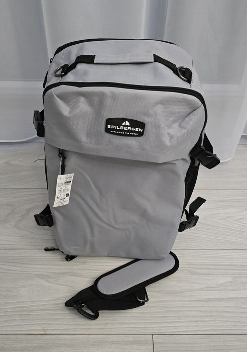 Torba Plecak Samolotowy Szary Spilbergen