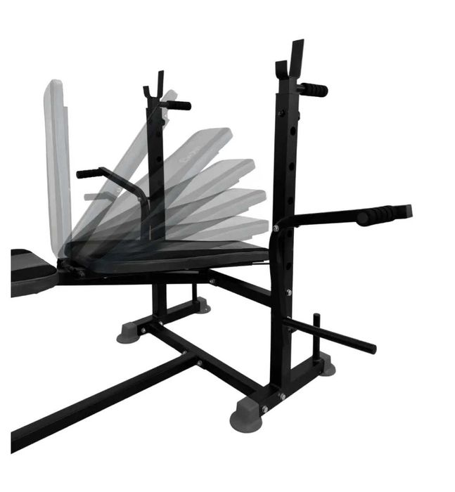 Універсальна лава для жиму WCG 0090 + Тяга + Бруси + Приставка скотта