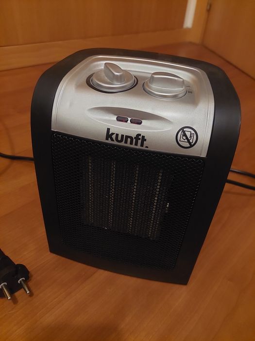 Aquecedor termoventilador como novo