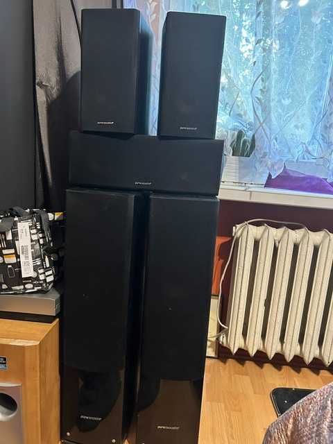 Zestaw kolumn 2.0 + centralny Pure Acoustics Nova