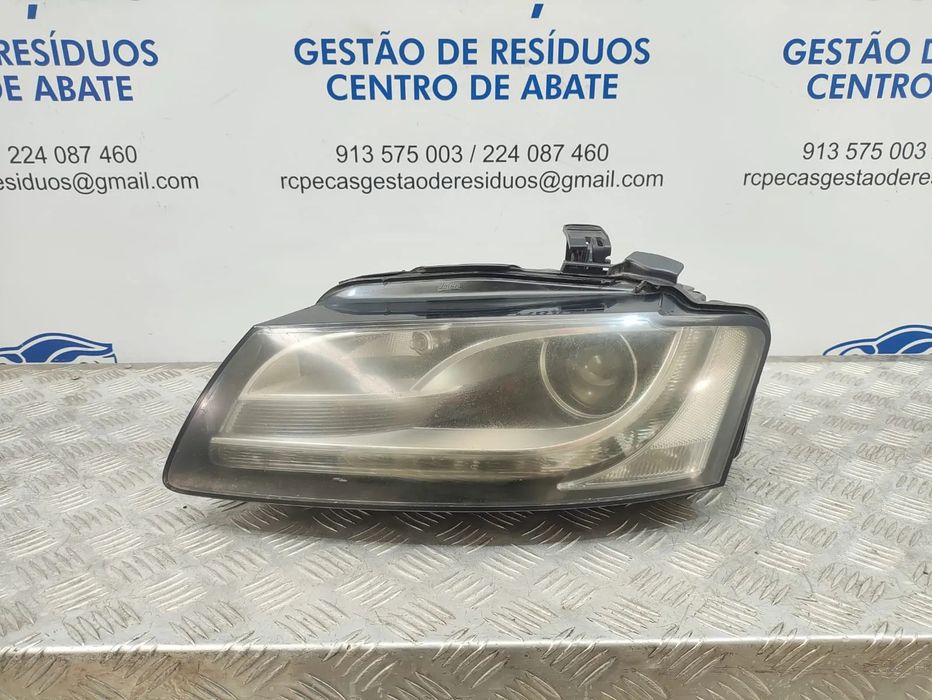 Otica Farol Frente Frontal Esquerda A5 8T Xenon Original VAG Audi