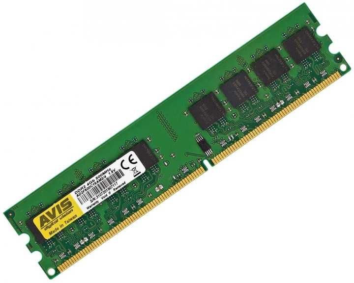 Оперативна пам'ять DDR2-800 4Gb AVIS AD2F800AM2/4 для AMD систем