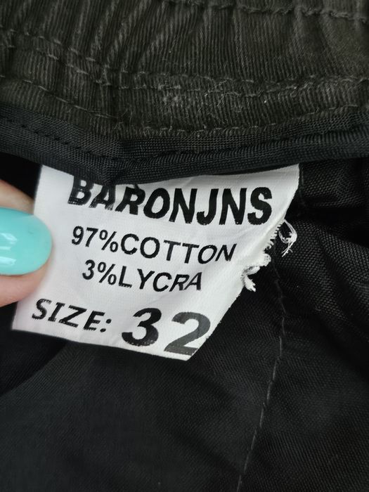 Котонові штани / джинси (хакі)