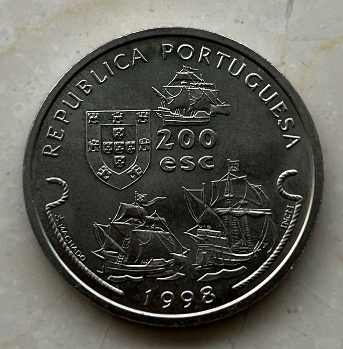 1998 Portugal 200 Escudos – Vasco da Gama