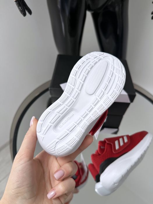 Детские кроссовки сеточка на липучках Adidas 21/23/24р