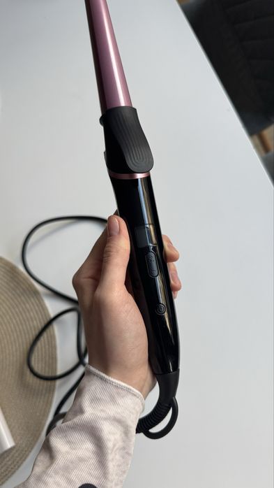 Конусна плойка Philips із зажимом