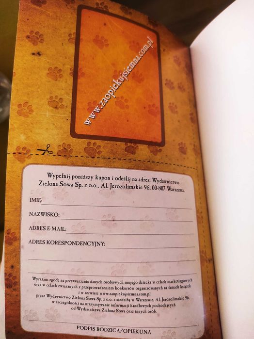 "Łezka, przerażona kotka" - książka dla dzieci