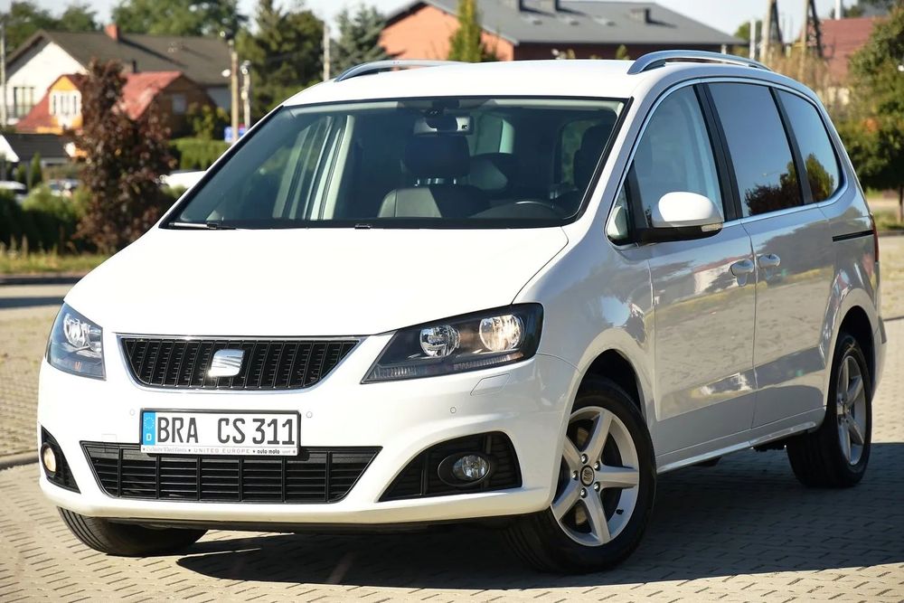 Seat Alhambra Piekny i Zadbany 2.0 TDI 177 KM* 7 osob * 1 Wl*  Orginał *IGELECZKA !
