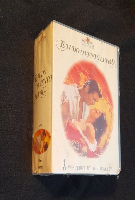 "E tudo o vento levou " VHS duplo selado !