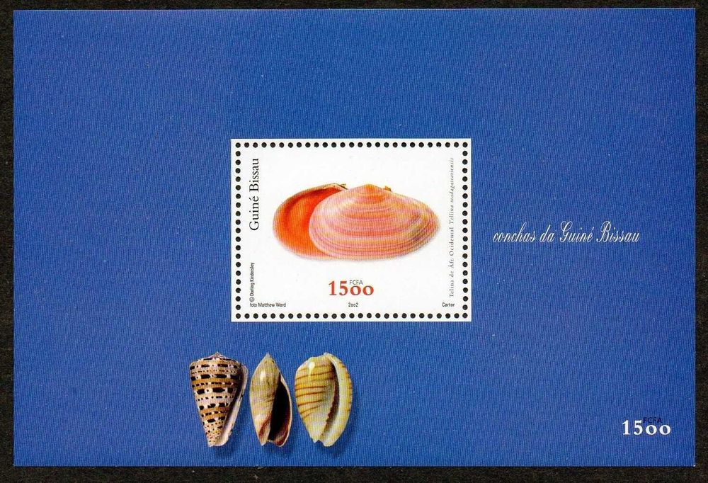 Selos Guiné Bissau 2002 - Bloco Novo MNH Nº1667