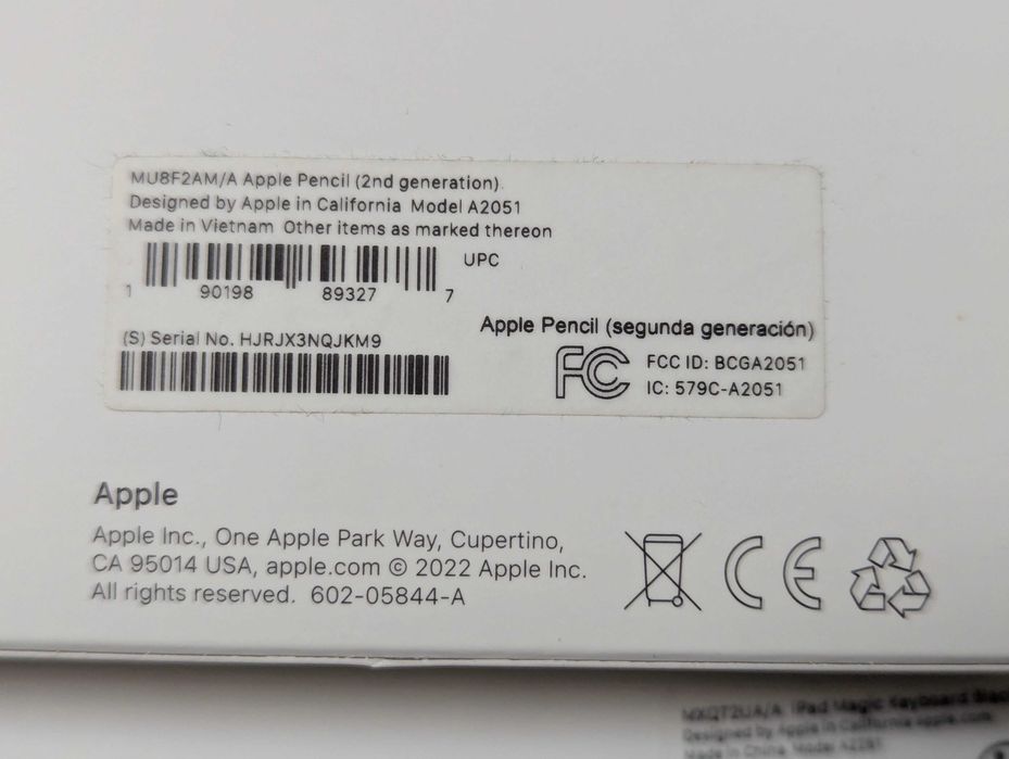 Apple Magic Keyboard iPad 11" (Ukr) + Apple Pencil 2