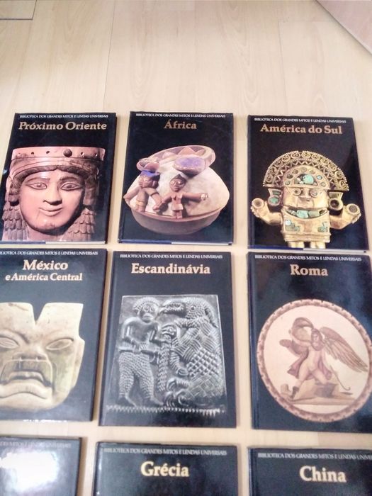Coleção Completa  Biblioteca dos Grandes Mitos e Lendas Universais