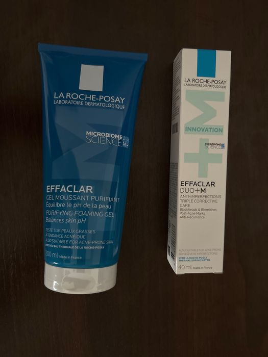 Набір La Roche-Posay Ефаклар Дуо+для очищення проблемної шкіри і крем