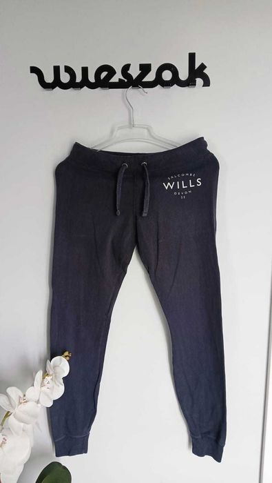Spodnie dresowe damskie Jack Wills r.S granatowe