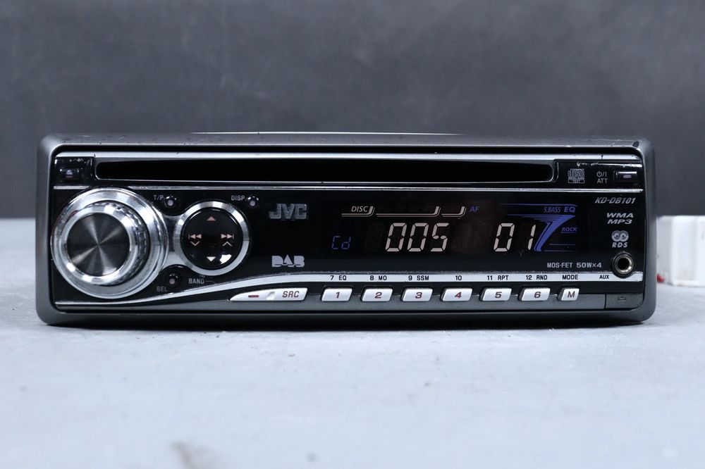 Radio Samochodowe 1-Din JVC Kd-Db101 MP3 AUX CD DAB