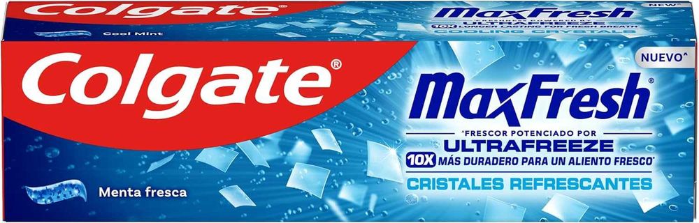 COLGATE MAX WHITE pasta do zębów z kryształkami zestaw 6 X 75 ML