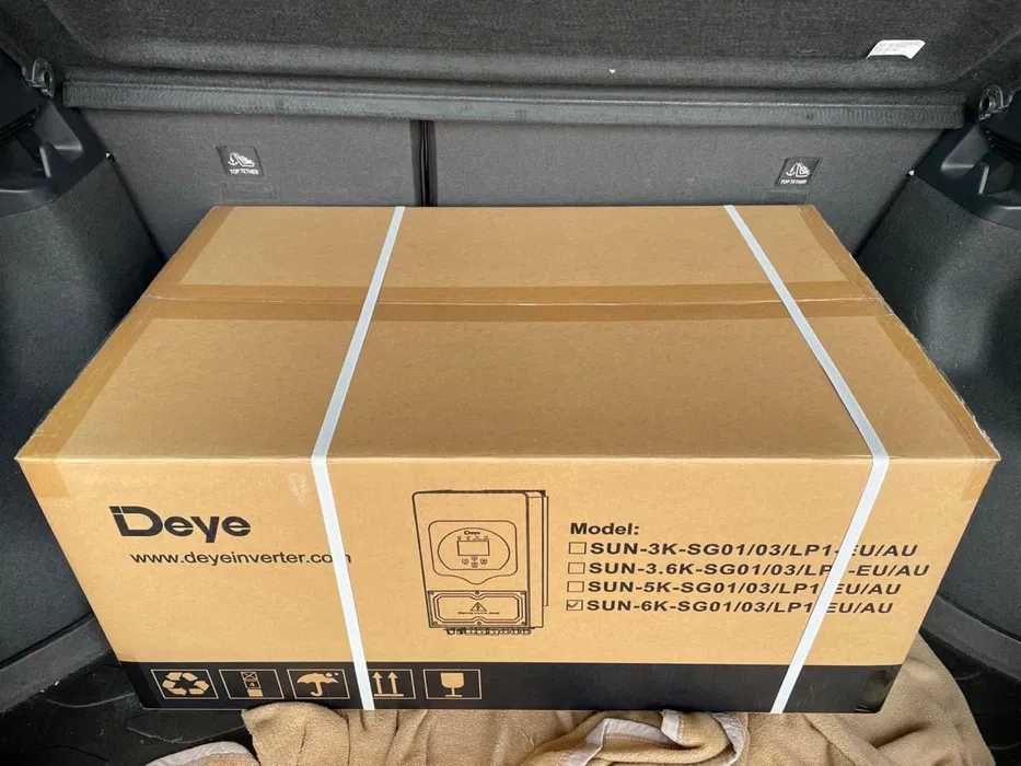 Гібридний інвертор SUN-06K-SG05LP1-EUDeye WiFi ( 6kW,1фаза) В наявнос