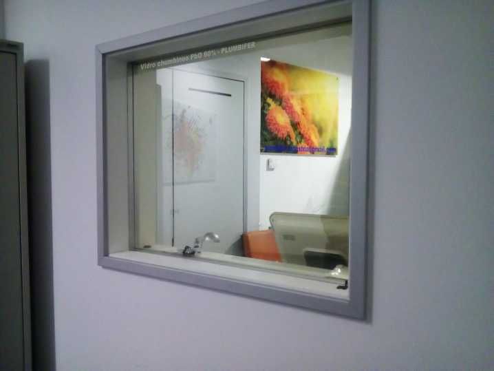 Vidros para janelas Plumbiferas para RaioX