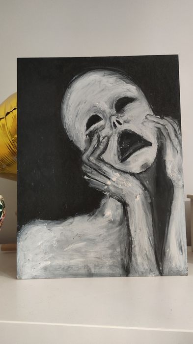 Obraz ręcznie malowany