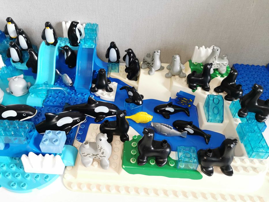 Lego Duplo Антарктида пластина оригинал