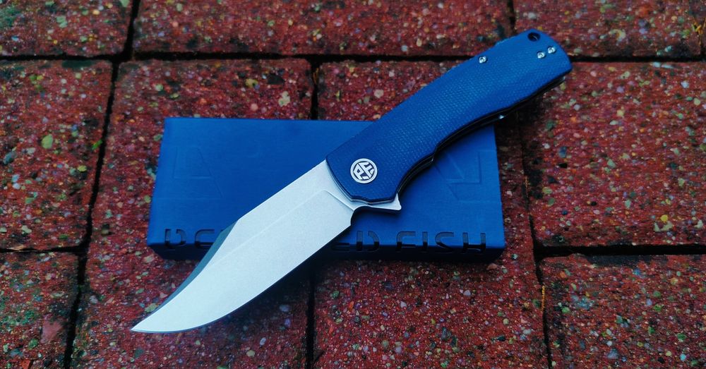 Nóż Petrified Fish Victor Micarta