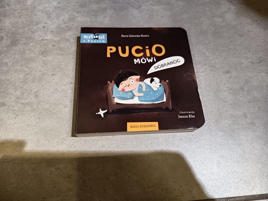 Nowa książka dla dzieci Pucio Mówi dobranoc
