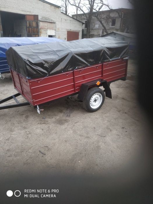Усиленный прицеп Днепр-210, есть другие модели,с завода.