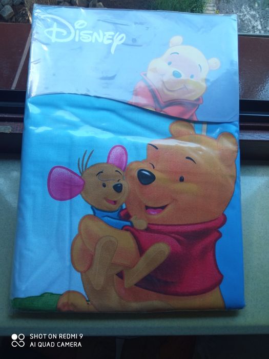 Pościel Dysney Kubuś Puchatek kołdra i poduszka