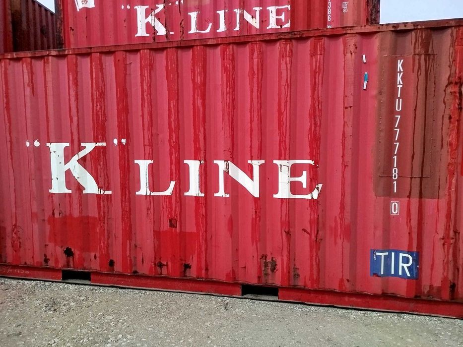 Kontener magazynowy 20DV/DC (6 m) używany - Transport Cała Polska