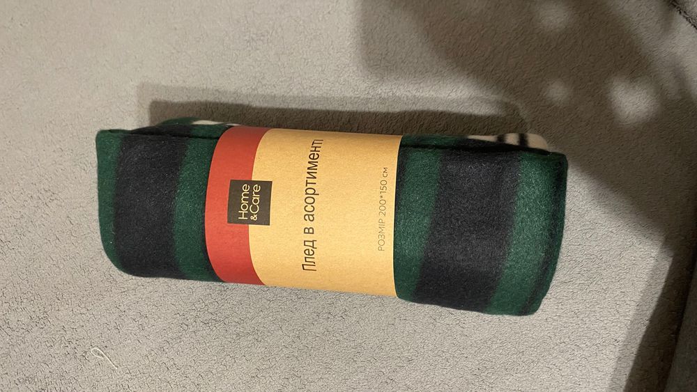 Плед флісовий 200*150 см новий