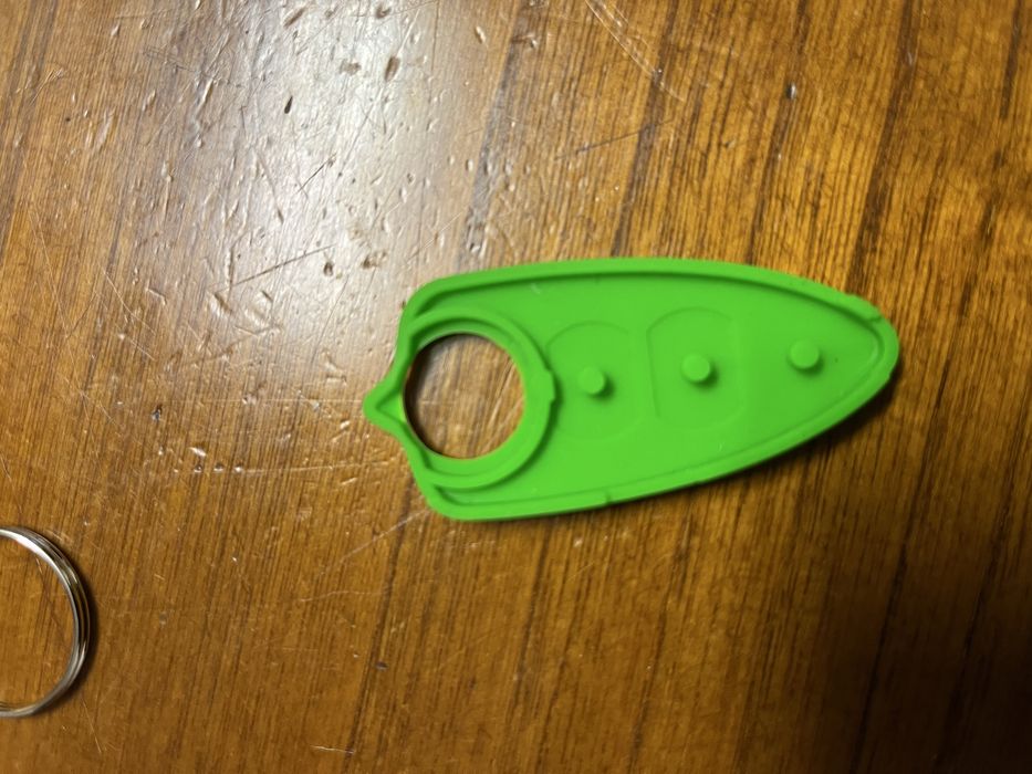 Capinha de silicone para chave