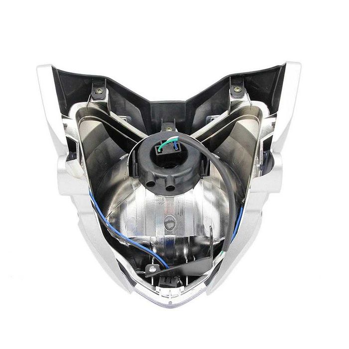 Farol Completo Lâmpada Halogéneo para Yamaha FZ16 / YS150 / FZER150