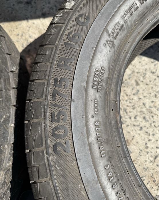 Резина r16C 205/75 Barum