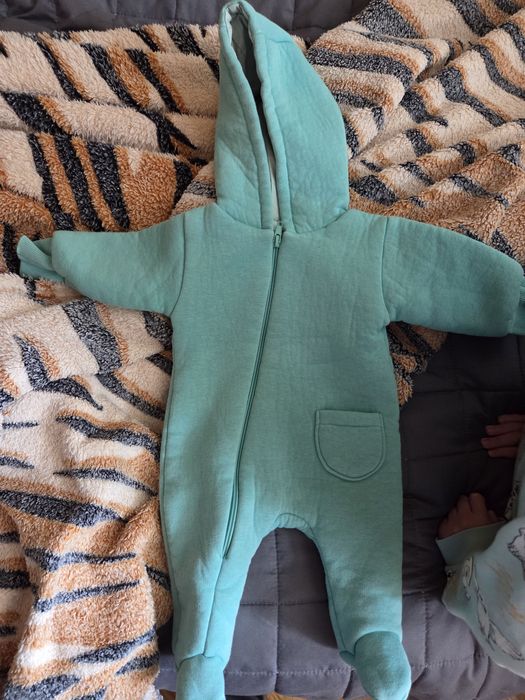 Теплий ромпер  для новонародженого