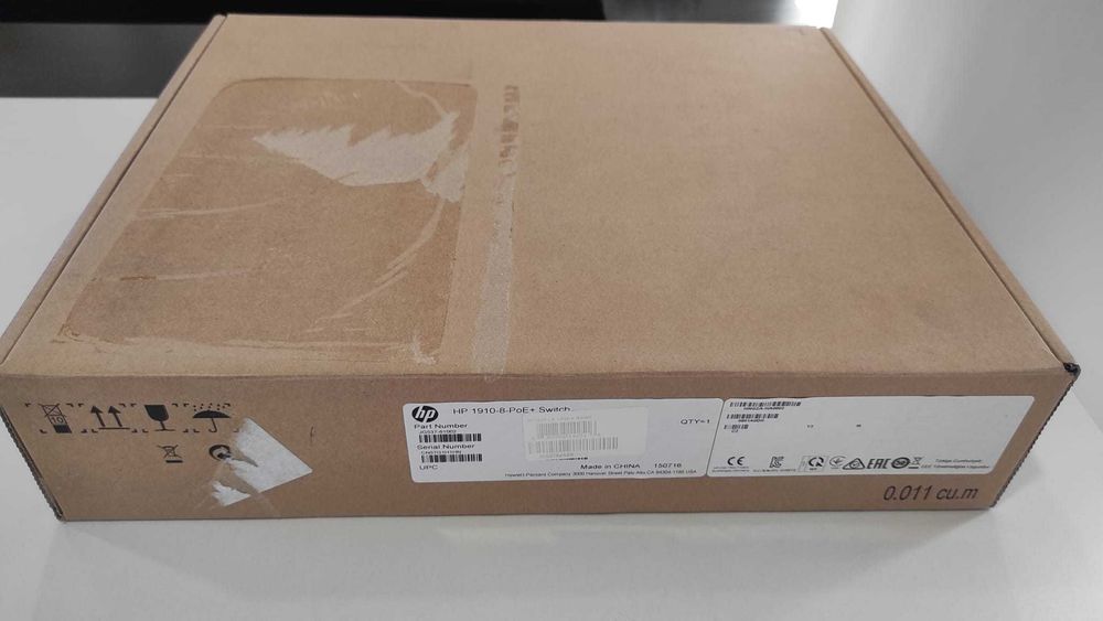 HPE OfficeConnect 1910 8 PoE+ Switch (JG537A) (COMO NOVO)