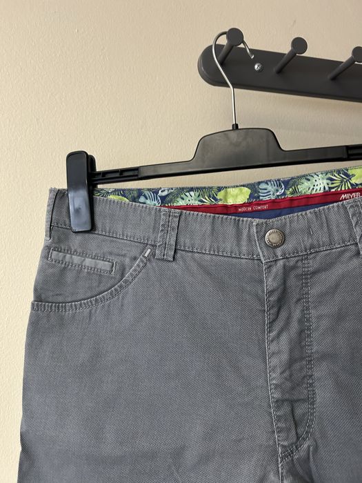 Calças chino homem cinzentas meyer