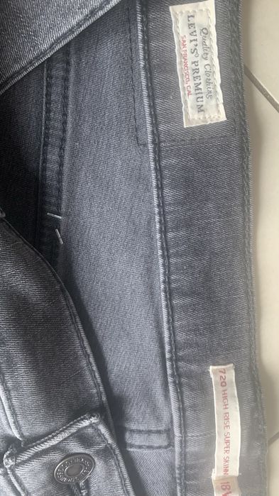 Levi’s jeansy damskie plus size