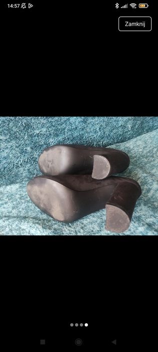Buty na obcasie 36